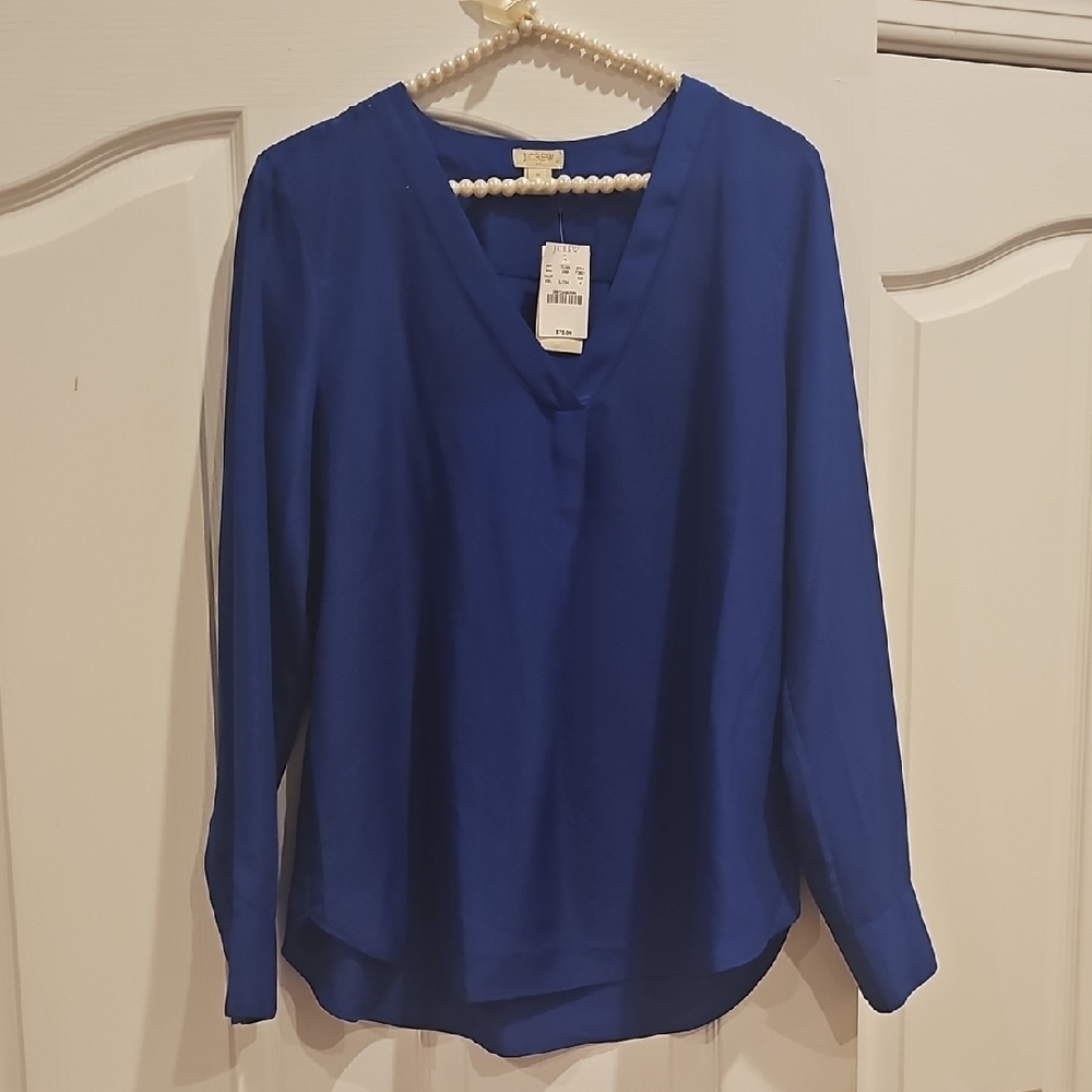 J. Crew Women's Top In Blue
